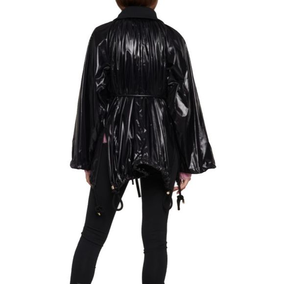 Moncler Genius Women's Fragment 1952 Diamond Lacquered Jacket Black - Picture 3 of 3